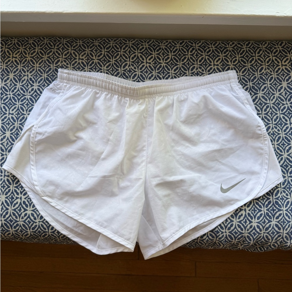 Nike Women's White Running Shorts